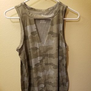 Camo tank top